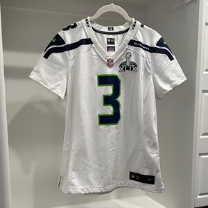 Seahawks Super Bowl Jersey #3 Russell Wilson